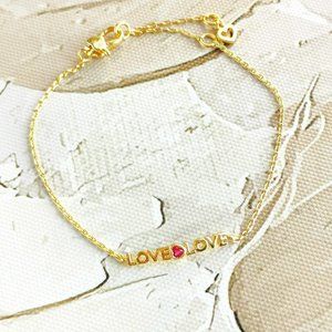 💕Kate Spade | love you mom | Gold Bracelet💕